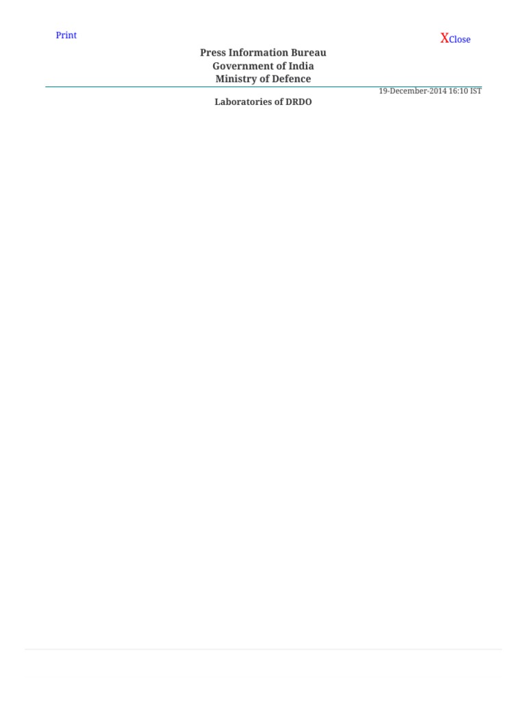 DRDO Laboratories and Research Overview | PDF