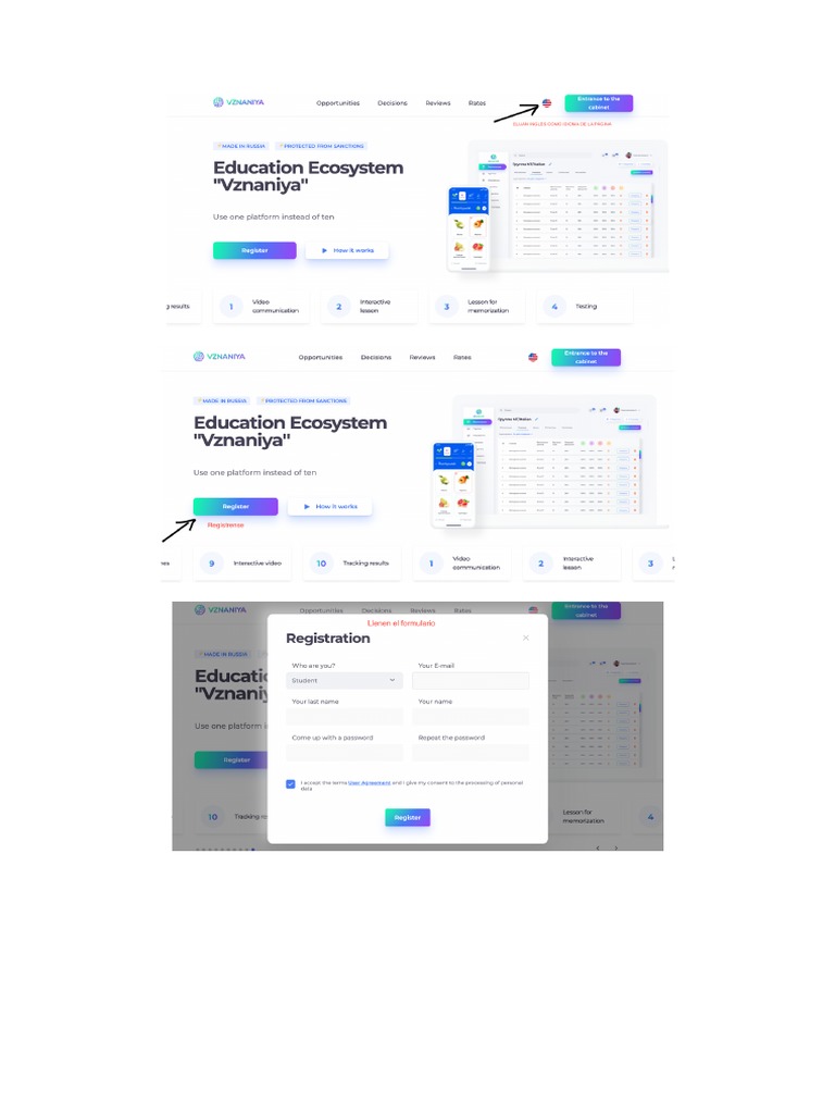 Vznaniya Manual | PDF