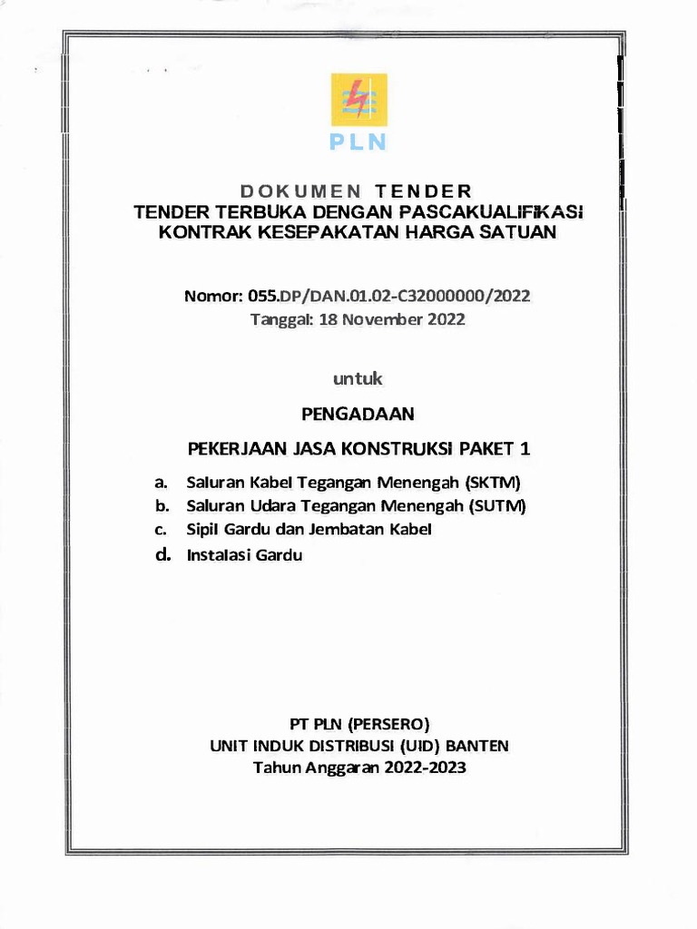 05121838-Dok RKS Paket 1 | PDF | Bisnis | Pengelolaan Keuangan & Uang