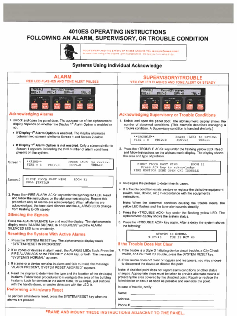 4010ES Operator's Manual | PDF