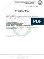 Convocatoria Juntas 2023 Examenes de Grado - 3ro Bgu