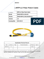 Os2 SM 8 Fiber MTP Female To LC Upc 5m Fiber Optic Patch Cable Data Sheet 241012