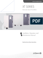 Dristeem Electrode Steam Humidifiers XT Series IOM Manual