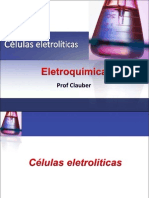 4aula Células Eletrolíticas ELETROQUÍMICA