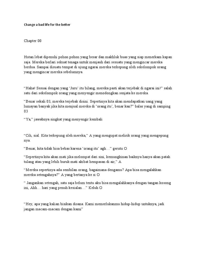 Changing Bad Life To Good | PDF