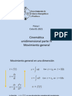 1.4-Cinemática Unidimensional Parte IV