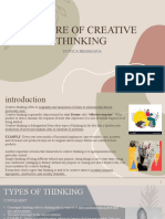 Nature of Creative Thinking