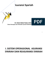 A. Sistem Operasional Asuransi Syariah Dan Reasuransi Syariah