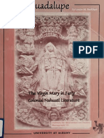 Before Guadalupe the Virgin Mary in Early Colonial Nahuatl Lite