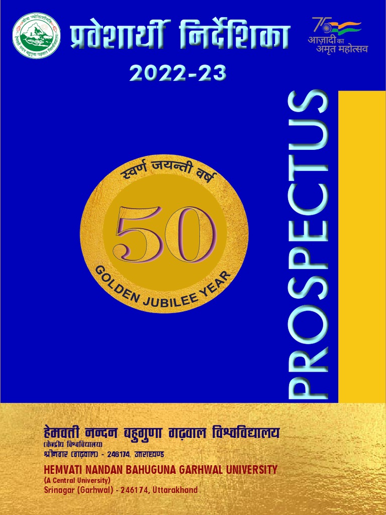 Httpswww hnbgu ac insitesdefaultfiles2022 10prospectus2022