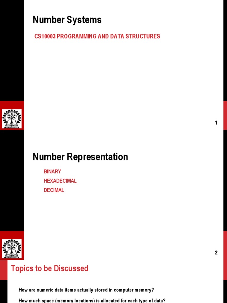 11 number systems pdf