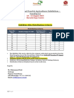 Exhibitors Kit Distribution Criteria - FoodAg'23