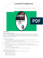 Macos Catalina en Virtualbox
