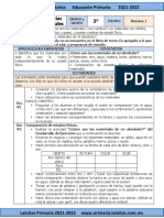 3°? Enero Ciencias Naturales (2021-2022)