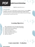 Chapter 1 - Research Methodology - An Introduction