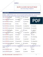 Buổi 3-Luyện Tập Ngữ Pháp