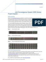 Cisco Network Convergence System 5500 Series: Fixed Chassis: Product Overview