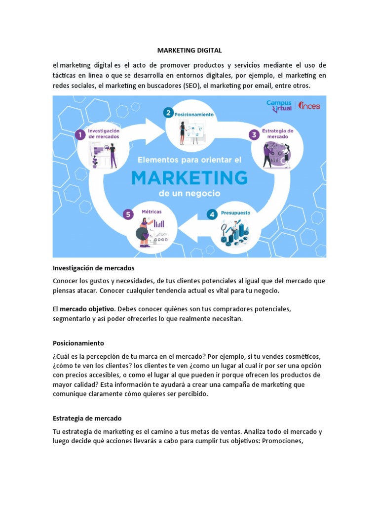 Fundamentos del Marketing Digital | PDF | Marketing de motores de ...