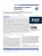 Paper Ductal Lavage Cytology