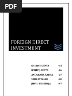 Foreign Direct Investment