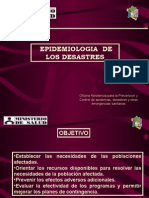 Epidemiologia de Desastres