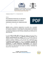 Denuncia Disciplinaria - Violacion D 1082 de 2015