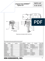 Variable Speed Unit VARIMOT Option EF: Sew-Eurodrive, Inc