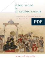 The Written Word: Medieval Arabic Lands