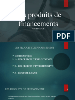 Produits Financement 2