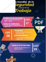 Programacion de Actividades Dia de La Seguridad y Salud en El Trabajo