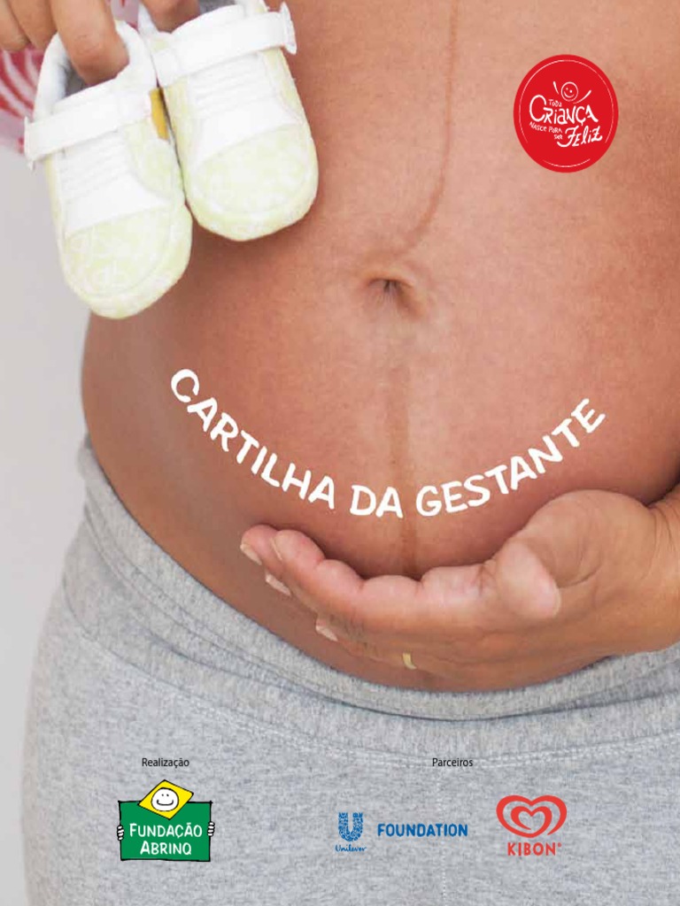 Cartilha de Gestante Autor Fundação Abrinq PDF Gravidez Amamentação