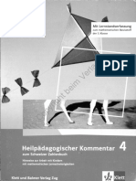 Heilpädagogischer Kommentar Zum Schweizer Zahlenbuch 4