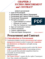 Chapter 2 Procurment & Contracr Final