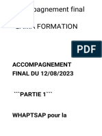 Accompagnement Final'. SAMA FORMATION