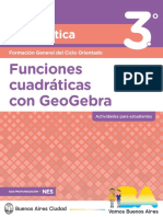 Funciones Cuadratica Con Geogebra para Alumnos