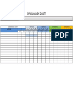 Diagrama de Gantt