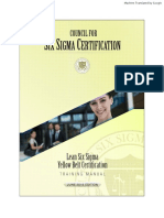 Lean Six Sigma Yellow Belt Certification Training Manual CSSC 2018 06b