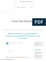 Green Ship Recycling - Basel Action Network