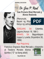 Dr. Jose Rizal (Gen Ed)
