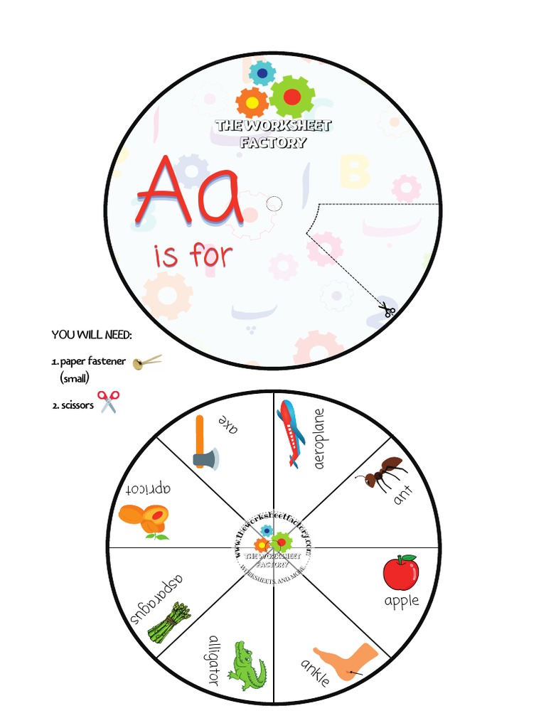 Alphabet Spinner PDF