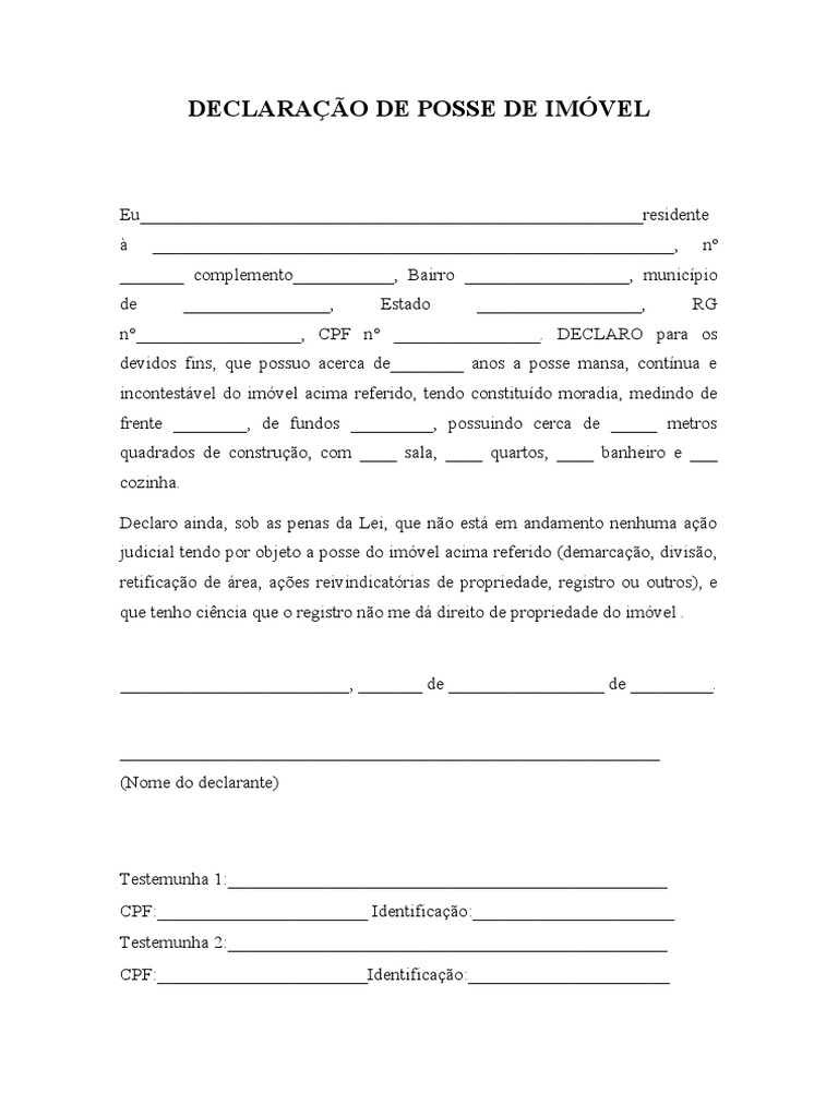 declaracao-de-posse-de-imovel-pdf