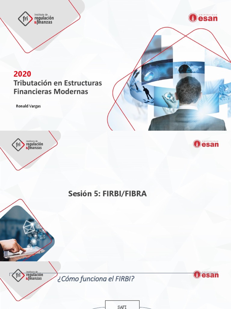 Sesi N 5 Firbi y Fibra | PDF | Ley de fideicomiso | Bienes raíces