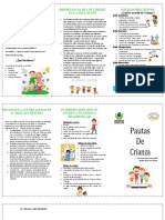 Folleto Pautas de Crianza