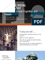 L2 - Social Cognition and Biases