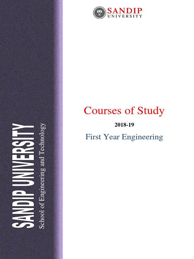 First Year Engineering Syllabus 2018-19 | PDF | Superconductivity | Laser
