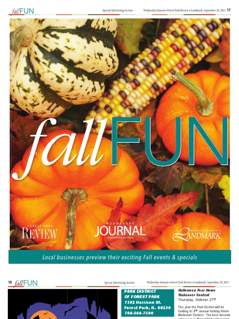Local Businesses Preview Their Exciting Fall Events & Specials | PDF ...