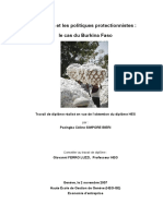 Le Coton Et Les Politiques Protectionnistes Le Cas Du Burkina Faso