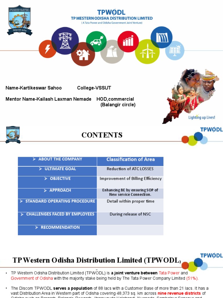 Tpwodl Presentation Pdf Electric Power Distribution Electric
