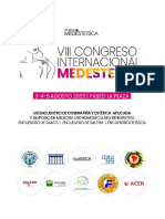 Programa Congreso Medestética 2023