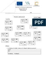 Pracovní List Č. 21 Počet Procent